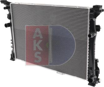 AKS Dasis 120113N - Radiator, engine cooling autospares.lv