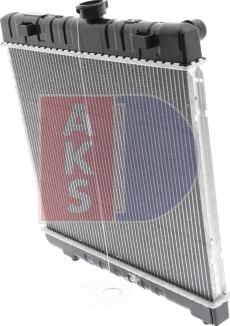 AKS Dasis 120180N - Radiator, engine cooling autospares.lv