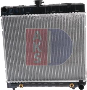 AKS Dasis 120180N - Radiator, engine cooling autospares.lv