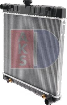 AKS Dasis 120180N - Radiator, engine cooling autospares.lv