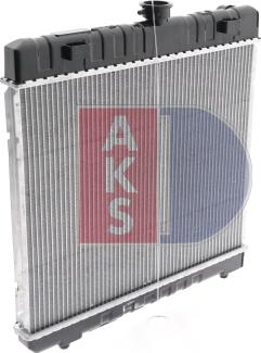 AKS Dasis 120180N - Radiator, engine cooling autospares.lv