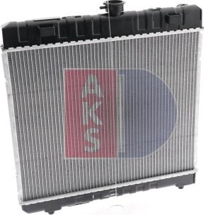 AKS Dasis 120180N - Radiator, engine cooling autospares.lv