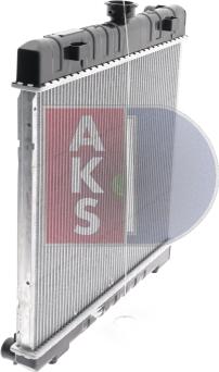 AKS Dasis 120180N - Radiator, engine cooling autospares.lv