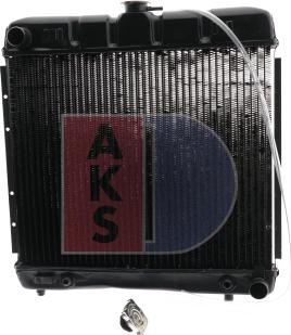 AKS Dasis 120170N - Radiator, engine cooling autospares.lv