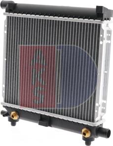 AKS Dasis 120360N - Radiator, engine cooling autospares.lv