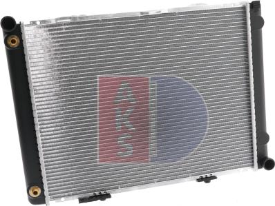 AKS Dasis 120230N - Radiator, engine cooling autospares.lv