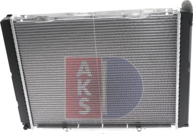 AKS Dasis 120230N - Radiator, engine cooling autospares.lv