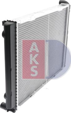 AKS Dasis 120230N - Radiator, engine cooling autospares.lv