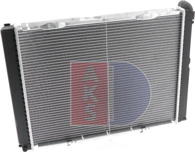 AKS Dasis 120230N - Radiator, engine cooling autospares.lv