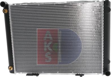 AKS Dasis 120230N - Radiator, engine cooling autospares.lv