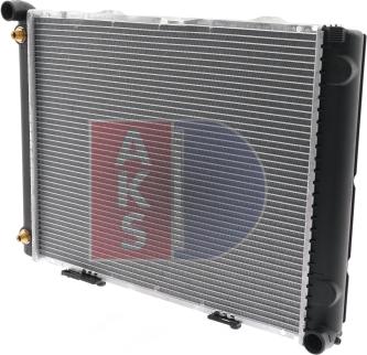 AKS Dasis 120230N - Radiator, engine cooling autospares.lv