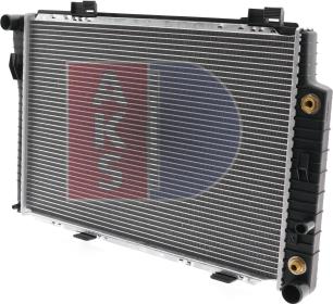 AKS Dasis 120740N - Radiator, engine cooling autospares.lv