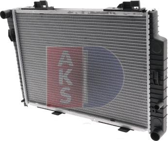 AKS Dasis 121970N - Radiator, engine cooling autospares.lv