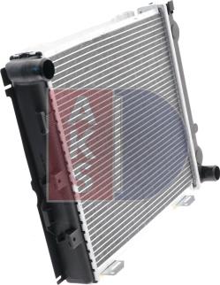 AKS Dasis 121440N - Radiator, engine cooling autospares.lv