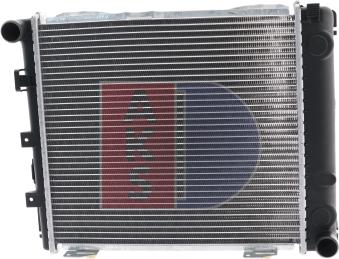 AKS Dasis 121440N - Radiator, engine cooling autospares.lv