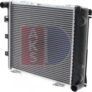 AKS Dasis 121440N - Radiator, engine cooling autospares.lv