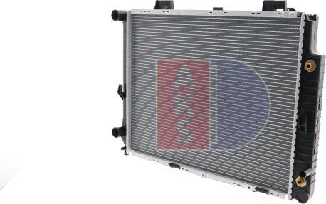 AKS Dasis 121090N - Radiator, engine cooling autospares.lv