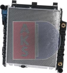 AKS Dasis 121010N - Radiator, engine cooling autospares.lv