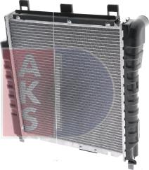 AKS Dasis 121010N - Radiator, engine cooling autospares.lv