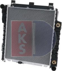 AKS Dasis 121010N - Radiator, engine cooling autospares.lv