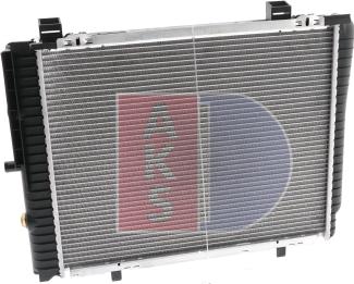 AKS Dasis 121120N - Radiator, engine cooling autospares.lv