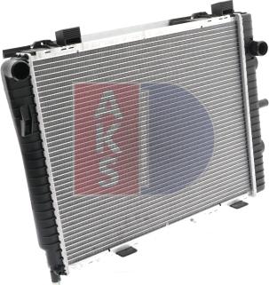 AKS Dasis 121120N - Radiator, engine cooling autospares.lv