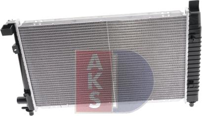 AKS Dasis 121750N - Radiator, engine cooling autospares.lv