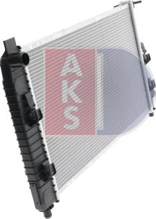 AKS Dasis 121760N - Radiator, engine cooling autospares.lv