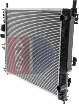 AKS Dasis 121730N - Radiator, engine cooling autospares.lv