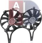 AKS Dasis 128129N - Fan, A / C condenser autospares.lv