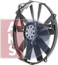 AKS Dasis 128121N - Fan, radiator autospares.lv