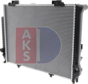 AKS Dasis 123290N - Radiator, engine cooling autospares.lv