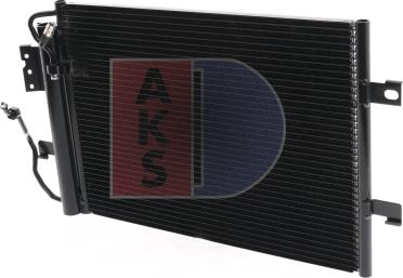 AKS Dasis 122450N - Condenser, air conditioning autospares.lv