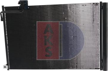 AKS Dasis 122043N - Condenser, air conditioning autospares.lv