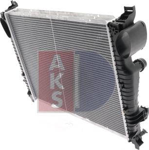 AKS Dasis 122013N - Radiator, engine cooling autospares.lv