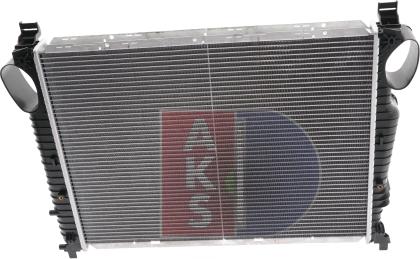 AKS Dasis 122013N - Radiator, engine cooling autospares.lv