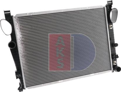 AKS Dasis 122013N - Radiator, engine cooling autospares.lv