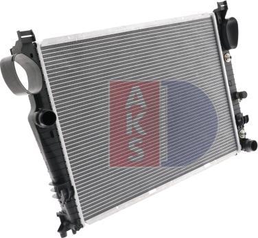 AKS Dasis 122013N - Radiator, engine cooling autospares.lv