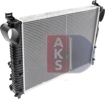 AKS Dasis 122013N - Radiator, engine cooling autospares.lv