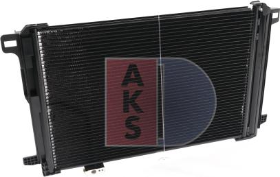 AKS Dasis 122026N - Condenser, air conditioning autospares.lv