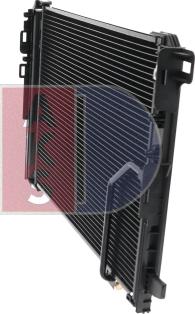 AKS Dasis 122026N - Condenser, air conditioning autospares.lv