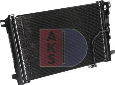 AKS Dasis 122026N - Condenser, air conditioning autospares.lv