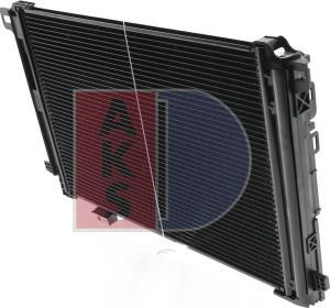 AKS Dasis 122026N - Condenser, air conditioning autospares.lv