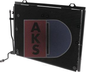 AKS Dasis 122290N - Condenser, air conditioning autospares.lv