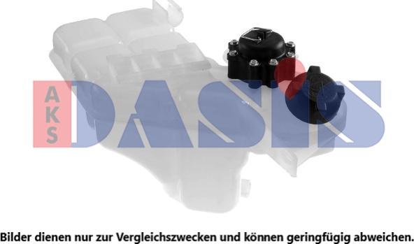 AKS Dasis 173001N - Expansion Tank, coolant autospares.lv