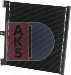 AKS Dasis 172011N - Condenser, air conditioning autospares.lv