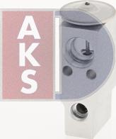 AKS Dasis 840019N - Expansion Valve, air conditioning autospares.lv