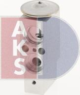 AKS Dasis 840019N - Expansion Valve, air conditioning autospares.lv