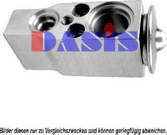 AKS Dasis 840019N - Expansion Valve, air conditioning autospares.lv