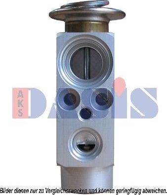 AKS Dasis 840105N - Expansion Valve, air conditioning autospares.lv